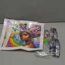 4Pcs DIY Diamond Art Painting Kit- African American beauties, 5D Diamond Art Crafts, Suitable for Beginners, Suitable for Home, Art Wall, and Festival Party Decoration, Creative Home Decoration Gifts