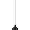 LOEHINLE Pendant Lighting Vintage Industrial Fixtures, Black Metal Farmhouse Lights, Ceiling Lamp for Kitchen Home Island Dining Room Bedroom, 11.4 inches