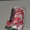 URATOT Adult Men Halloween Costume Sets Red and White Striped Tee Shirt Beanies with Nerd Glasses XXL