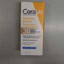 CeraVe Hydrating Mineral Sunscreen SPF 30 with Sheer Tint, Tinted Mineral Sunscreen with Zinc Oxide & Titanium Dioxide, Blends Seamlessly For Healthy Glow, Medium, 1.7 Fluid Ounce