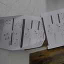 QEEIG Floating Shelves Wall Shelf 24 inches Long Farmhouse Bathroom Decor Bedroom Kitchen Living Room Wall Mounted 24 x 9 inch Set of 2, Rustic Brown (008-60BN)