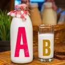 416 Pieces 8 Sheets 2 Inch 4 Inch Letter Stickers Large Self Adhesive Letters Stick on Vinyl Alphabet Sticker for Back to School Supplies Poster Board Craft Decoration(Colorful,Retro)