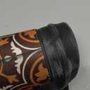 BEHERO Boot Tray Shoe Mat Decorative Patterned, Rubber Boot Matt Tray Indoor and Outdoor Use, 16" x27.5" Shoe Cleaning Mat Non-Slip, Shoe Storage Waterproof with Artistic Prints for Entryway (Brown)