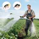 4 Nozzles Metel Boom Wand with 1/4" and 3/8" Brass Fitting, Sprayer Boom Equipped with Two Types Nozzles, Durable Metal Rods, Wide-Coverage Agricultural & Lawn Spray Attachment for Tractors/UTVs