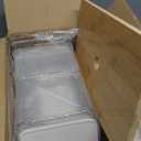 iCASA Trash Bag Dispenser Dishwasher Pods Container, 5 in 1 Garbage Bags Holder Under Sink Organizer Acrylic Laundry Pod Detergent Powder Container, Kitchen Pantry Laundry Room Organization Storage