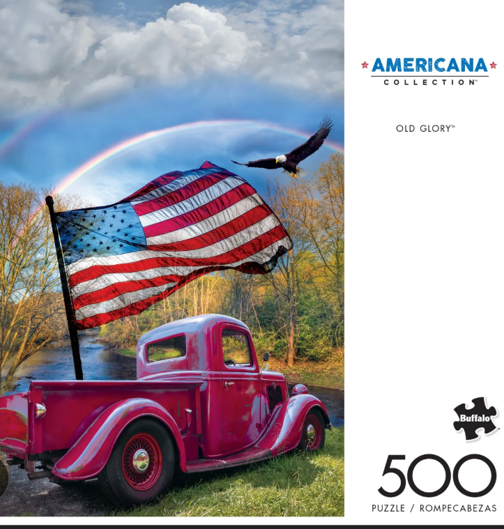 Old Glory - 500pc Jigsaw Puzzle by Buffalo Games