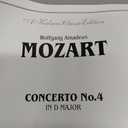 olfgang Amadeus Mozart
Violin Concerto No. 4, K. 218 (Kalmus Edition)