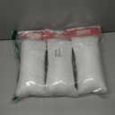 3 Pack Fake Snow Fluff Sheet  45 sqft Fluffy Cotton-Like Christmas Snow for Mantle, Tabletop, Winter Village, Tree Base & Nativity Display Decoration