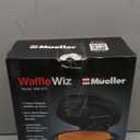 Mueller Heart 5 Waffle Maker, Waffle Iron, Adjustable Browning Control & Nonstick, Cool Touch Handle, Easy to Clean, Small Kitchen Appliances
