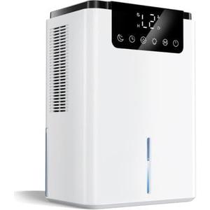 Dehumidifiers for Home 2200ml,Dehumidifier for Bedroom with 7 Colors LED Lights, Small Dehumidifier for Home Damp