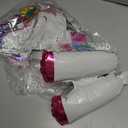 Unicorn Balloon Set for Girls 4th Birthday, Self-Standing Unicorns with Rainbow, Sun and Stars, Big Number 4 Foil Balloon Party Decorations and Photo Backdrop