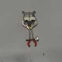 Yeshone Trumpet Lyre Instrument Accessories Sheet Music Clip Silver Trumpet Marching Music Clip for Instruments 14 x 5.2 cm