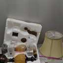 27'' High Vintage Table Lamp Set of 2 for Living Room Farmhouse Bedside Lamp with Fabric Shades Boho Nightstand Lamp with USB and Nightlight for Bedroom Home Office Hotel Bar (Bulb Included)