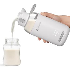 Portable Water and Milk Warmer, HIYAKOI Bottle Warmer On The Go Fast Heating for Baby Formula Breastmilk, 6 Hour Keep Warm, 9oz