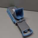 ONCE FOR ALL Upgrade Safe Mandoline Slicer Plus, Biger Size, Adjustable Vegetable Food Chopper Potato Fries Cutter, Detachable Blade, Kitchen Chopping Artifact, Gift (SkyBlue) (Gray)