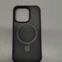 CASEKOO Designed for iPhone 14 Pro Case with Magnetic Invisible Stand [Military Drop Protection] [Compatible with MagSafe] Shockproof Slim Matte Translucent Pro Case 6.1 Inch, Black