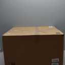 simplehuman 50 Liter / 13 Gallon Semi-Round Kitchen Step Trash Can with Secure Slide Lock, Black Plastic