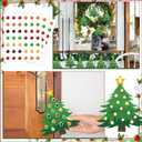 Civaner Roll A Christmas Tree Dice 40 Set Christmas Party for Adults and Families Gifts Xmas Party Favors Supplies for Xmas Festival Activity