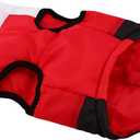 Winter Waterproof Windproof Vest Coat for Cold Weather - Warm Jacket for Small Medium Dogs (Not Suitable for Big Dogs) White/Red/Black L (L(Back:15.5", Chest:20.5", 11.5-13.0lbs))
