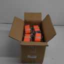 ORANGEE 8 Pack 15FT x 2IN E Track Ratchet Strap 4500lb Breaking Strength for Container, Cargo Vans, Trailer Load Hi Visible Neon Orange Color