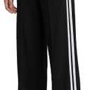 Women's Wide Leg Dress Pants High Waist Straight Leg Track Pants with Belt Loops M