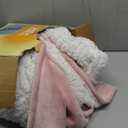 EHEYCIGA Heated Blanket Electric Blanket King Size - Heating Blanket with 5 Heating Levels & 10 Hours Auto Off, Soft Cozy Sherpa Washable Dual Control Blanket with Fast Heating, 90 x 100 Inches, Pink