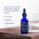 Trace Minerals Liquid Vitamin D3 + K2 Supplement, 5000 IU, 2 fl oz (EXP 06/30/29)