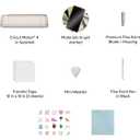 Cricut Maker 4 - Smart Cutting Machine (Seashell) | Digital Content Bundle