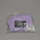 SUUKSESS Women Sexy Mesh Sheer Crop Tank Tops Sleeveless Ruched Going Out Tops (Medium, Purple)