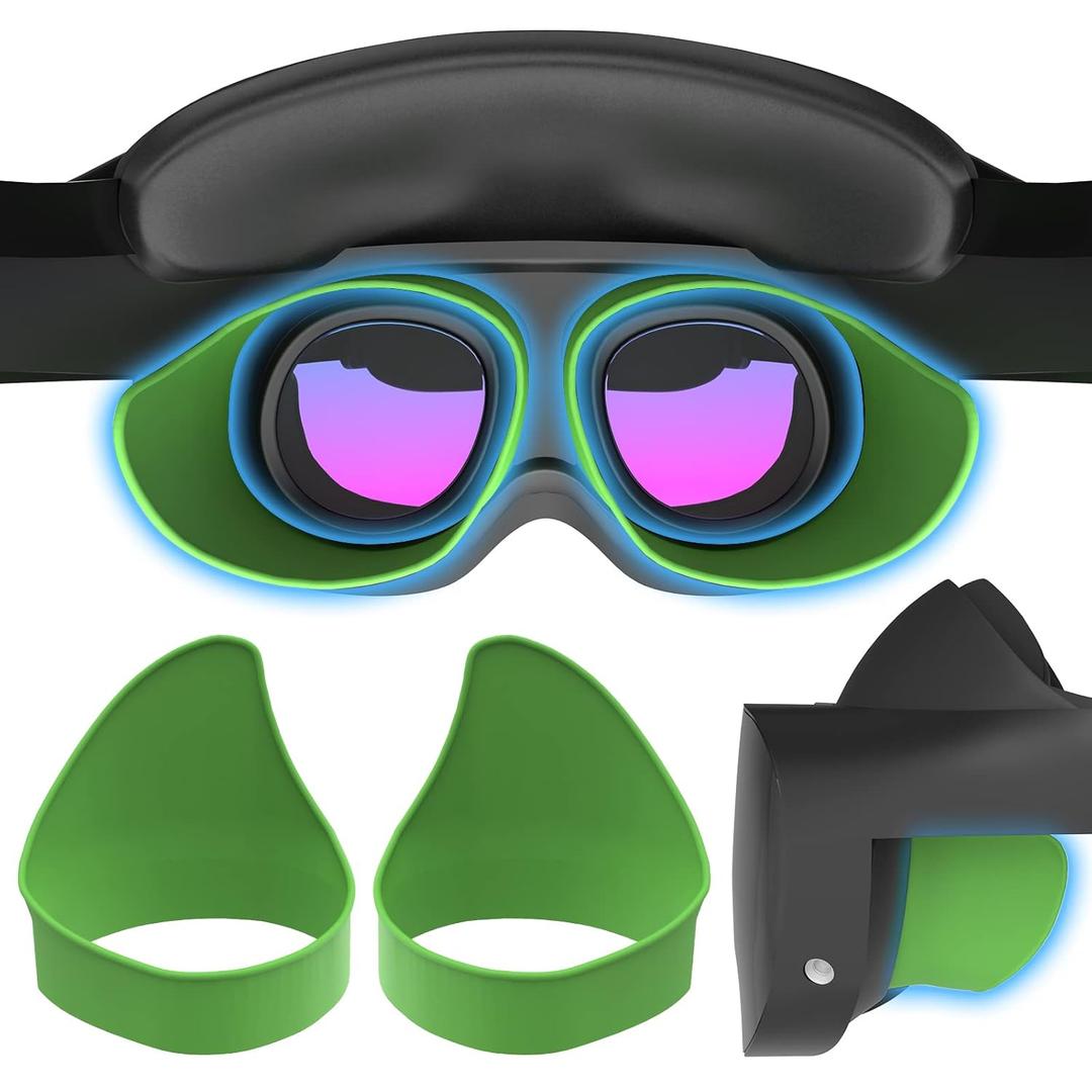 Light Blocker Compatible for Meta Quest Pro, Lens Hood, Shading Cover with Meta Quest Pro.(Green)