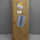 BAOYOUNI Tension Shelf Adjustable Closet Rod Space Saving Wardrobe Clothes Dividers Ivory, 33.07-46.26 Inches