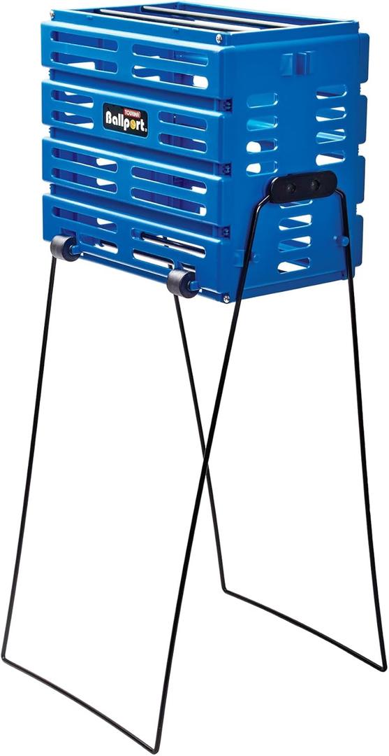 Tourna Ballport Deluxe Tennis Ball Hopper with Wheels