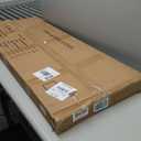 3 Step Ladder,Folding Step Stool with Aluminum Wide Pedal& Convenient Handgrip,330lbs Capacity Steel Ladder for Household and Office(Black &Woodgrain)