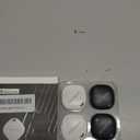 ANNNWZZD Tag 4 Pack Item Finders with Apple Find My APP (iOS Only) Help You Track Your Keys, Wallet, Luggage, Backpack, Super Lightweight [Apple MFi Certified] (Black+White)