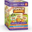 Weruva Pumpkin Patch Up! Pumpkin Pumpkin, What's Your Function? Variety Pack for Dogs & Cats, 2.8oz Pouch (Pack of 12) (EXP 05/06/27)