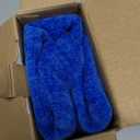 MIULEE Pack of 2 Couch Throw Pillow Covers 18x18 Inch Soft Royal Blue Chenille Pillow Covers for Sofa Living Room Solid Dyed Pillow Cases