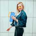 Sursip 40 oz Insulated Tumbler with Handle and Straw-Stainless Steel Vacuum Insulated Mug,Gifts for Women Men Him Her,Iced Tea or Coffee,Drinks Cold up to 24 Hours,Fit Car Holder-Blue