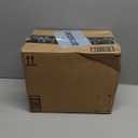 JOLLYVOGUE Calming Dog Bed for Small Dogs - 23 inches Donut Washable Small Dog Bed for Kittens & Puppies, Anti-Slip Round Fluffy Plush Faux Fur Cat Beds (Fits up to 25 lbs Pets, Grey) (01 - Smoke Grey)