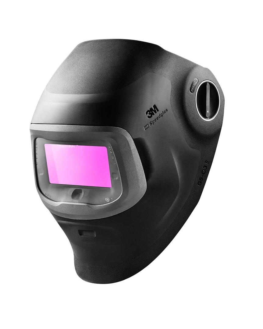 3M Speedglas G5-03 E Welding Helmet 09-0100-20, G5NC ADF with Grind Mode, Natural Color (NC), TIG, Most MMA, MIG/Mag, Black