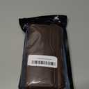 DeBin Case for Galaxy S25 Ultra, S24 Ultra 5G, S24 FE, S23 Ultra, S22 Ultra, S21 Ultra, Note 20 Ultra - Cell Phone Belt Holster with Clip Carrying Pouch Holder Cover Brown