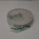 M METERXITY 1PCS Round Planter Caddies, 14 Inches Plastic Plant Roller with Wheel, Plant Saucers for Indoors, Plant Stand for Flower Pots [Beige]