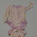 MERSARIPHY Baby Girl One-Piece Swimsuit Rash Guard Toddler Infant Zipper Long Sleeve Swimwear+Hat Bathing Suit Swimwear (12-18 Months) Pink P