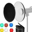 Soonpho 16inch/42cm Bowens Mount White Beauty Dish