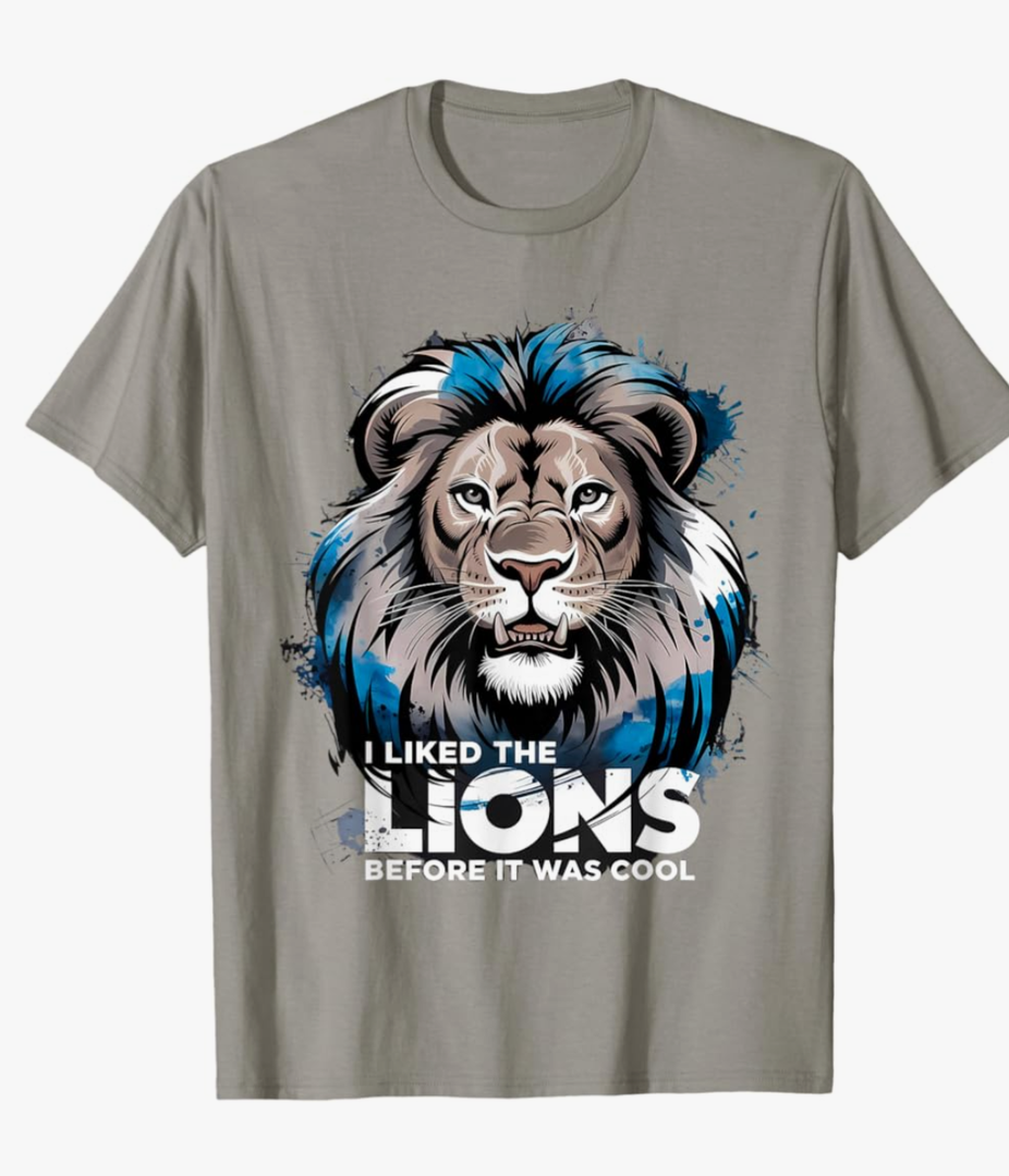 I Liked The Lions Before It Was Cool T-Shirt, 2T