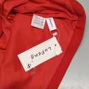 LuFeng Women's Summer Sexy Sleeveless Zipper Mock Neck Slim Fit A-line Mini Dress Bodycon Party Club Dress for Women Red Small