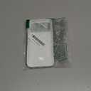 for iPhone 17 Pro Max Phone Case Liquid Silicone, Cute Girly Thin Ultra Slim Jelly Soft Rubber Gel Protective Glossy Hard Plastic Case, Plain Solid Color Cover for Women Girl, White