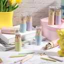 24 Packs Mini Golf Pencils Bulk with Sharpener 3.5 Inch Small HB Travel Portable Pre-sharpened Short Pencils for Operation Boxes Gift Wedding Golf Party Favors Supplies