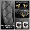 Leather and Metal Band Compatible with Apple Watch Bands for Women,Adjustable Designer Cute Stylish Strap for iWatch Series11/10/9/8/7/6/5/4/3/2/1/SE/Ultra (Gold)