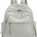 Tanweibago Mini Nylon Women Backpacks,11L Small Ladies backpacks Casual Lightweight Women Shopping Travel Daypack (Y2-Grey)