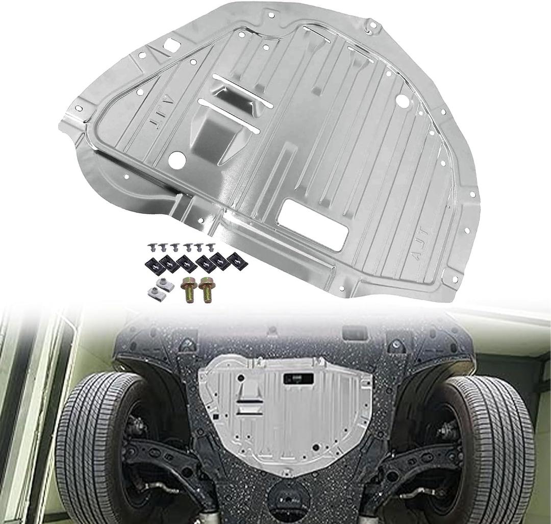 GXARTS 74112-TLA-A01 Engine Splash Shield Guard with mounting Screws Compatible with Honda CR-V CRV EX EX-L 1.5L 2017 2018 2019 2020 2021 2022 Replace 74112TLAA01 Under Engine Cover Lid